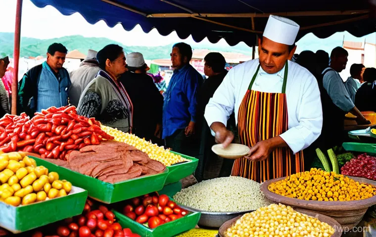 일제 근무의 기억과 재현 - **Prompt:** A dynamic and colorful Latin American festival scene, capturing the essence of cultural ...