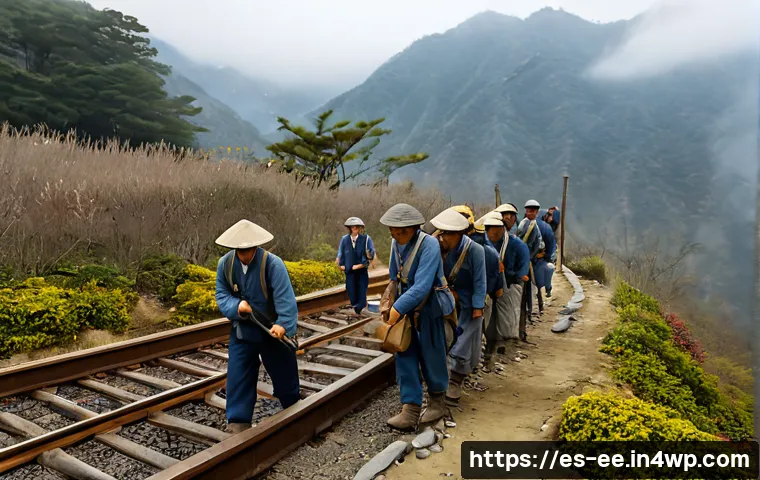 일제 하의 군사 노동과 그 의미 - Photorealistic historical reconstruction of Korean civilian laborers during the Japanese colonial er...